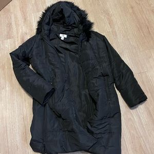 Maternity winter coat